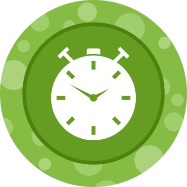 Eşsiz Saat Vektörü Kabartma Simgesi