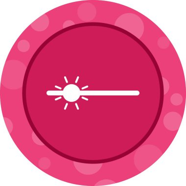 Eşsiz Parlaklık Vektör Kabartma Simgesi