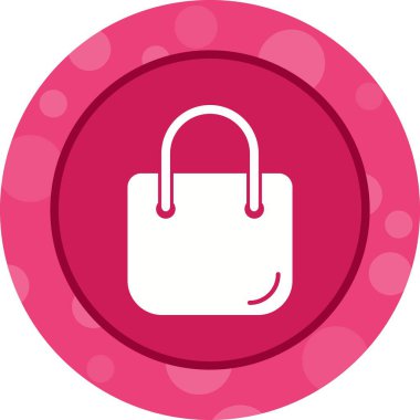 Eşsiz El Çantası Vektör Kabartma Simgesi