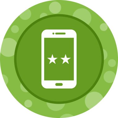 Benzersiz Favoriler Vektör Kabartma Simgesi