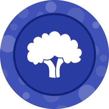 Eşsiz Karnabahar Vektör Kabartma Simgesi