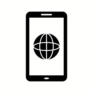 Mobil Vektör Kabartma Simgesinde Eşsiz Haberler