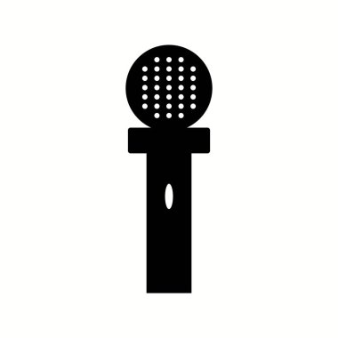 Eşsiz Röportaj Vektörü Kabartma Simgesi