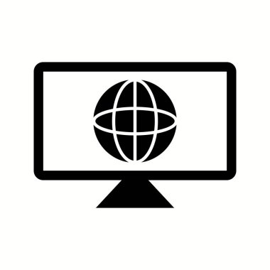 Eşsiz Küresel Haber Vektörü Kabartma Simgesi