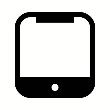 Eşsiz Akıllı Aygıt Vektör Kabartma Simgesi