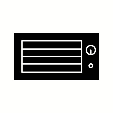 Benzersiz Fırın Kabartma Vektörü Simgesi