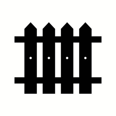 Eşsiz Çit Kabartma Vektör Simgesi