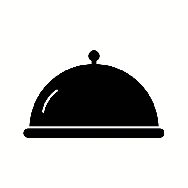 Unique Covered Food Vector Glyph Icon — Stock Vector