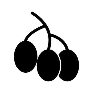 Eşsiz Böğürtlen Vektör Kabartma Simgesi