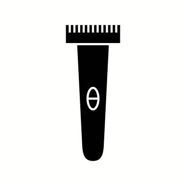 Benzersiz Tıraş Makinesi Vektör Kabartma Simgesi