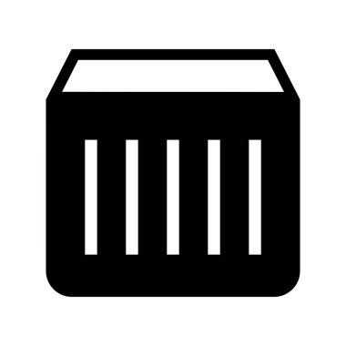 Eşsiz Renkler Kutu Vektörü Kabartma Simgesi