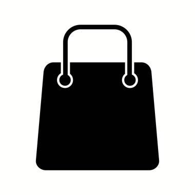 Eşsiz Alışveriş Torbası Vektör Kabartma Simgesi