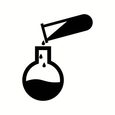 Eşsiz Karıştırma Kimyasal II Vektör Kabartma Simgesi