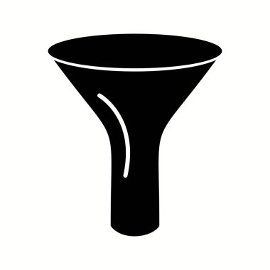 Eşsiz Huni Vektör Kabartma Simgesi