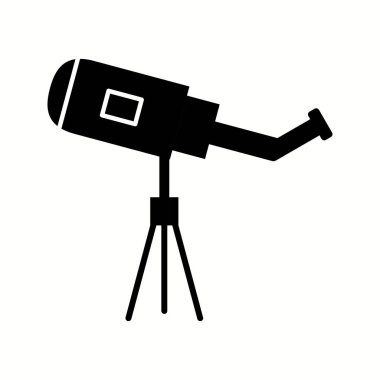 Eşsiz Teleskop Vektör Kabartma Simgesi