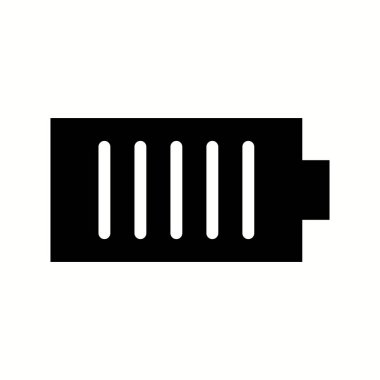 Eşsiz Şarj Edici Hücre Vektörü Kabartma Simgesi