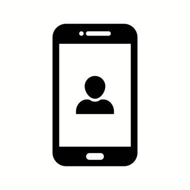 Eşsiz Kullanıcı Hesap Vektörü Glyph Simgesi