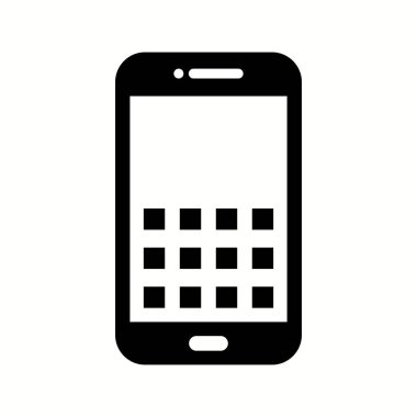 Eşsiz Güvenlik Kodu Vektör Kabartma Simgesi