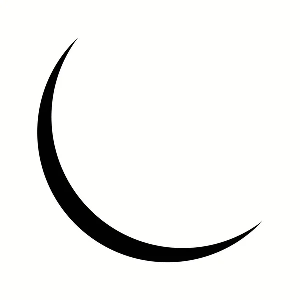 Eşsiz Yeni Ay Vektörü Kabartma Simgesi