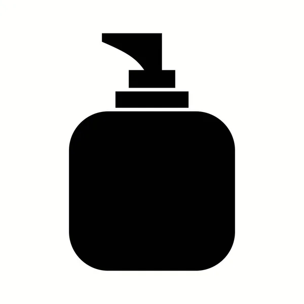 Unique Lotion Vector Glyph Icon — Stock Vector