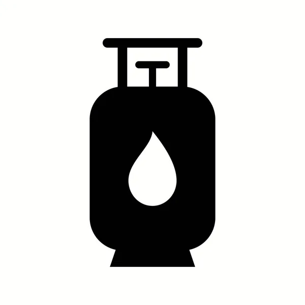 Unieke Oplaadcelvectorglyph Icoon — Stockvector