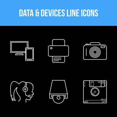 Veri ve aygıt simgelerinin eşsiz satır vektör kümesi