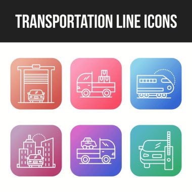 Eşsiz Ulaşım Satırı Simgesinin Simgesi