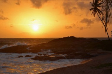 Karada Sanset Hint Okyanusu