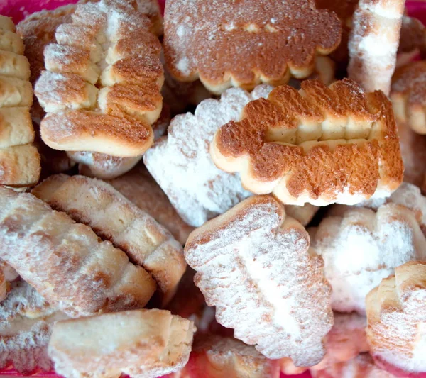 cake and cookies on the holiday table