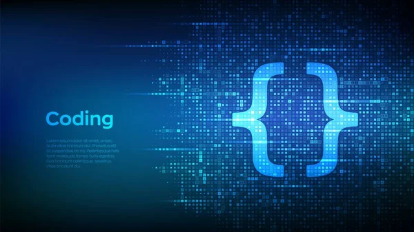 Programming code icon Vector Art Stock Images | Depositphotos