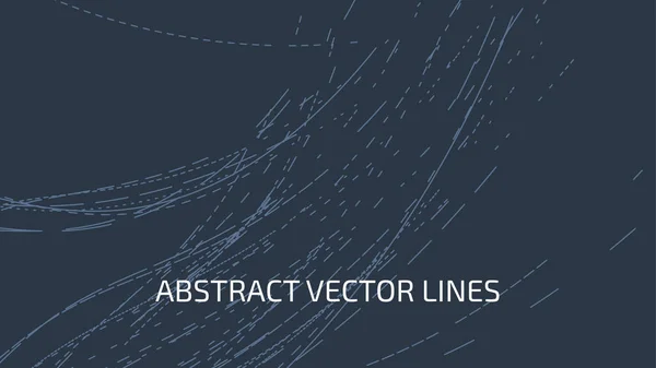 Linhas digitais abstratas — Vetor de Stock