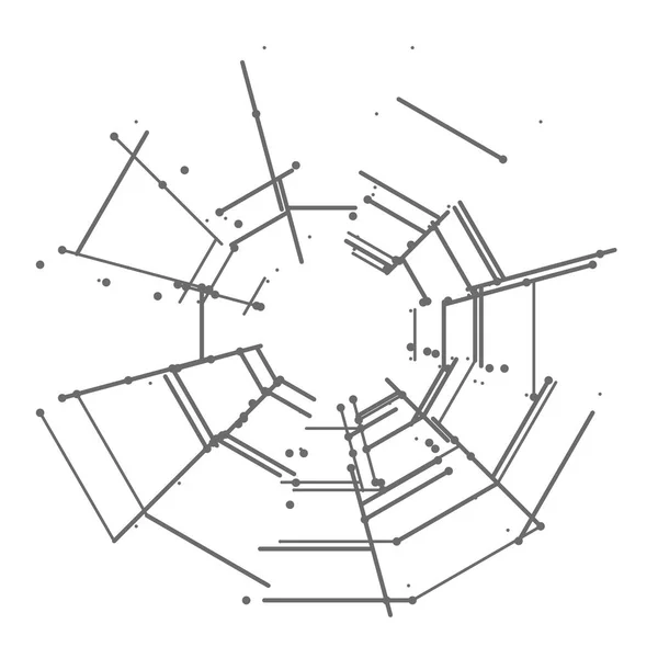 Fondo digital abstracto — Archivo Imágenes Vectoriales