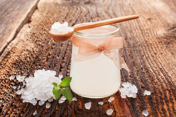 Minuman Alami Sehat Yang Terbuat Dari Kristal Tibi Obat Alami — Stok Foto