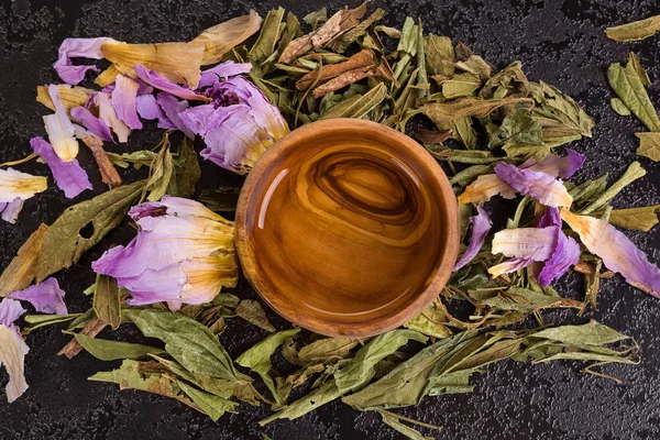 Blaulilie Eine Calea Zacatechichi Kräuter Heilpflanzen — Stockfoto