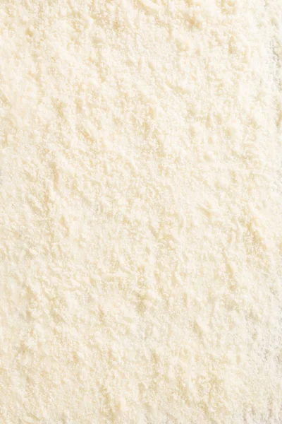 Vista Superior Fondo Queso Parmesano Sin Costuras Parmigiano Reggiano Rallado — Foto de Stock