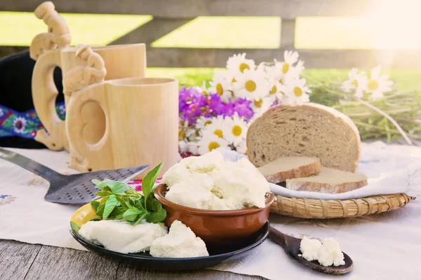 Traditional cheese. — Stock Photo, Image