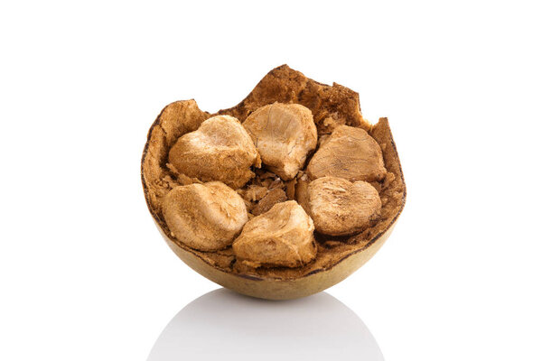 Monk fruit cross section.