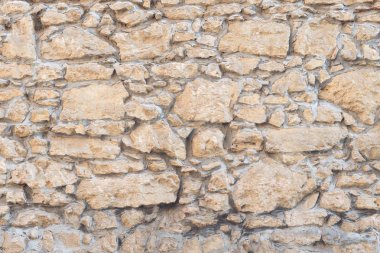 Farklı boyutlarda taş dokusu. Eski duvar.