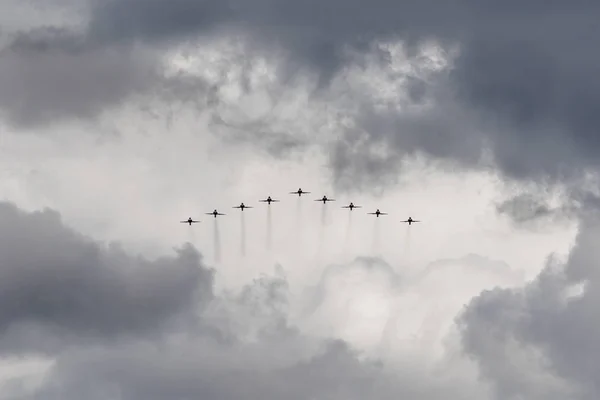 British Red Arrows — Stock Photo, Image