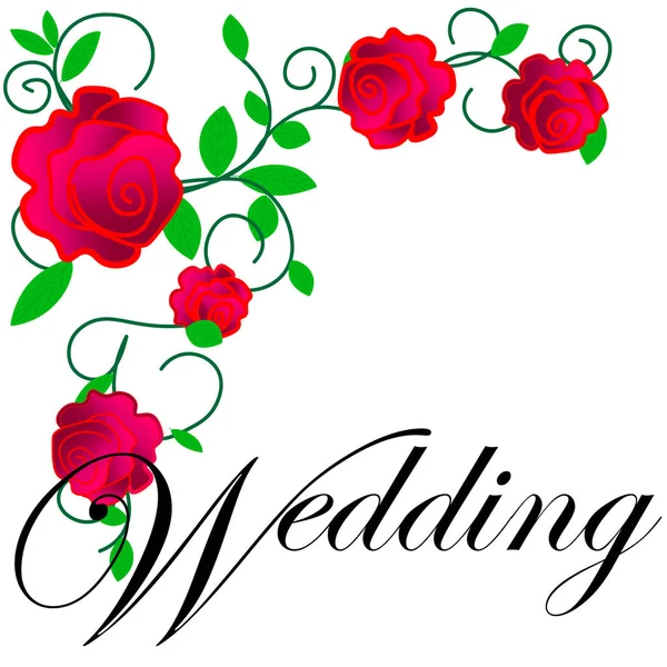 Soyut çiçekli düğün kartı ya da davetiye. Grunge ya da retro vektör zarafet desenli kartpostalda çiçek desenli güller çiçek desenli vintage sevgililer günü tarzı 