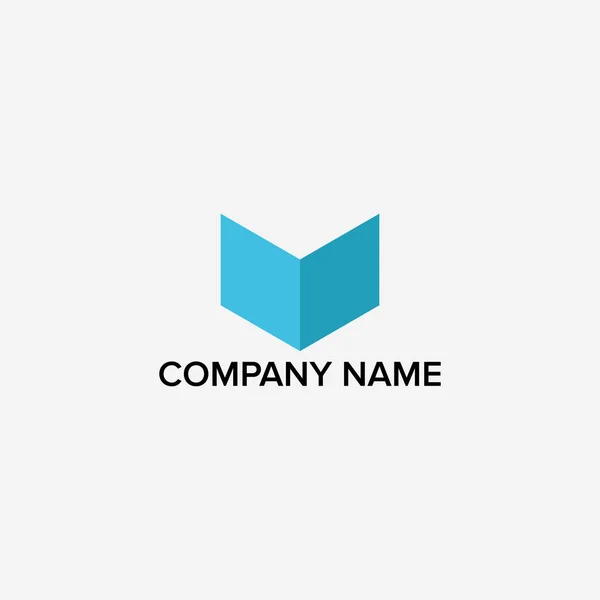 Letra Design Logotipo — Vetor de Stock