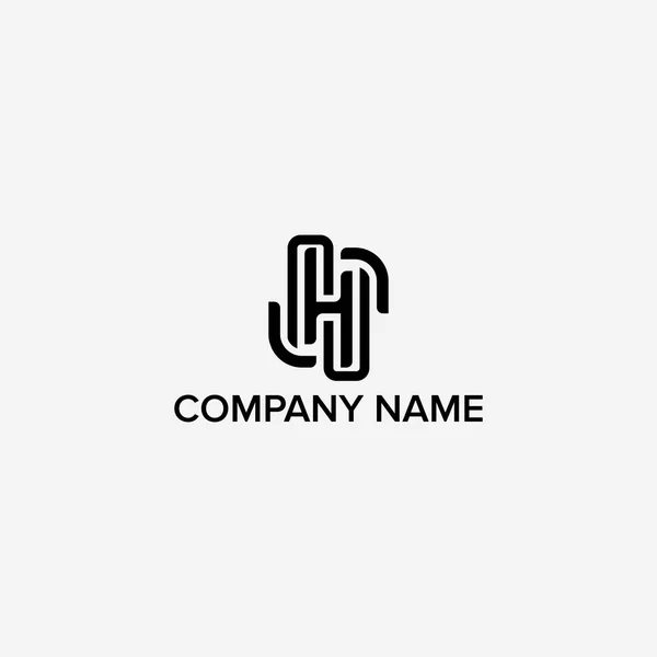 Carta Design Logotipo —  Vetores de Stock