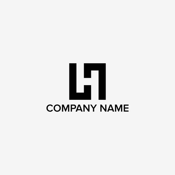 Carta Design Logotipo —  Vetores de Stock