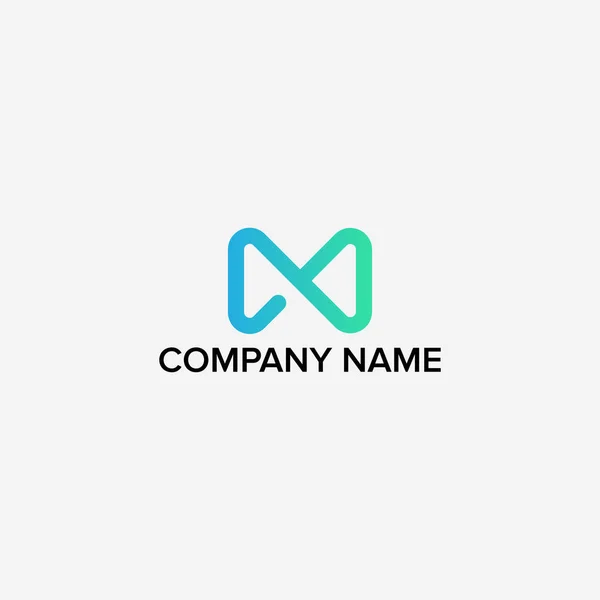 Bokstav Logotyp — Stock vektor
