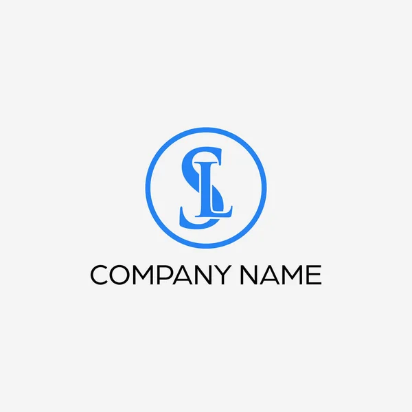 Lettera Logo Design — Vettoriale Stock