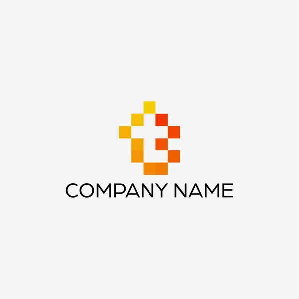 Letra Logo Design — Vector de stock