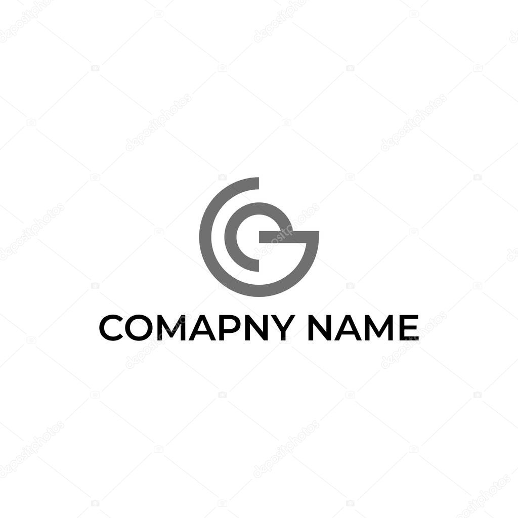Modern and simple logo design for letter G