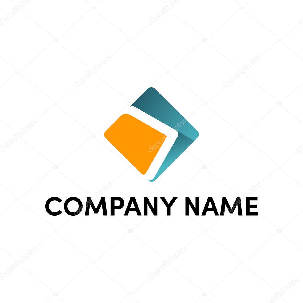 Arrow logo design and 3d feel