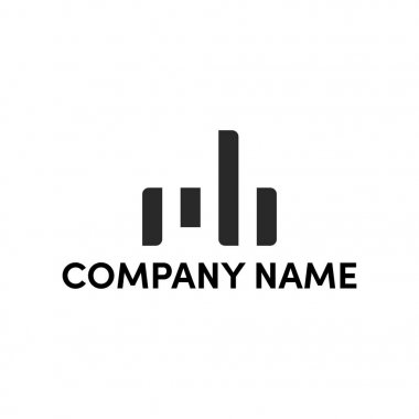 M harfi logo tasarımı