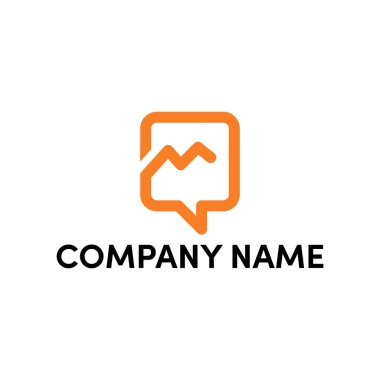 M harfi logo tasarımı